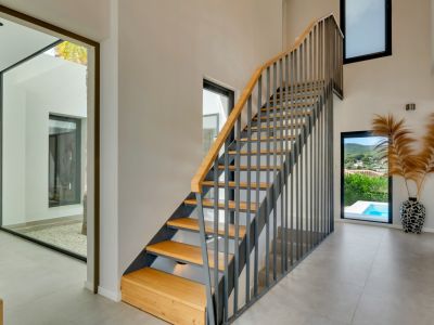 Binnentrap in de woning