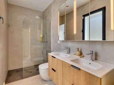 Badkamer met inloopdouche
