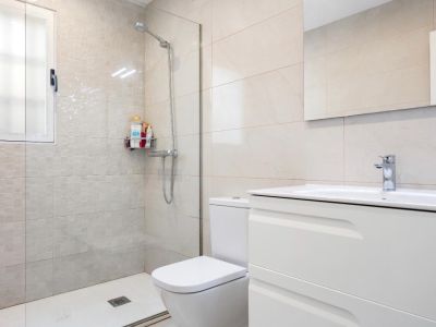 Badkamer met inloopdouche