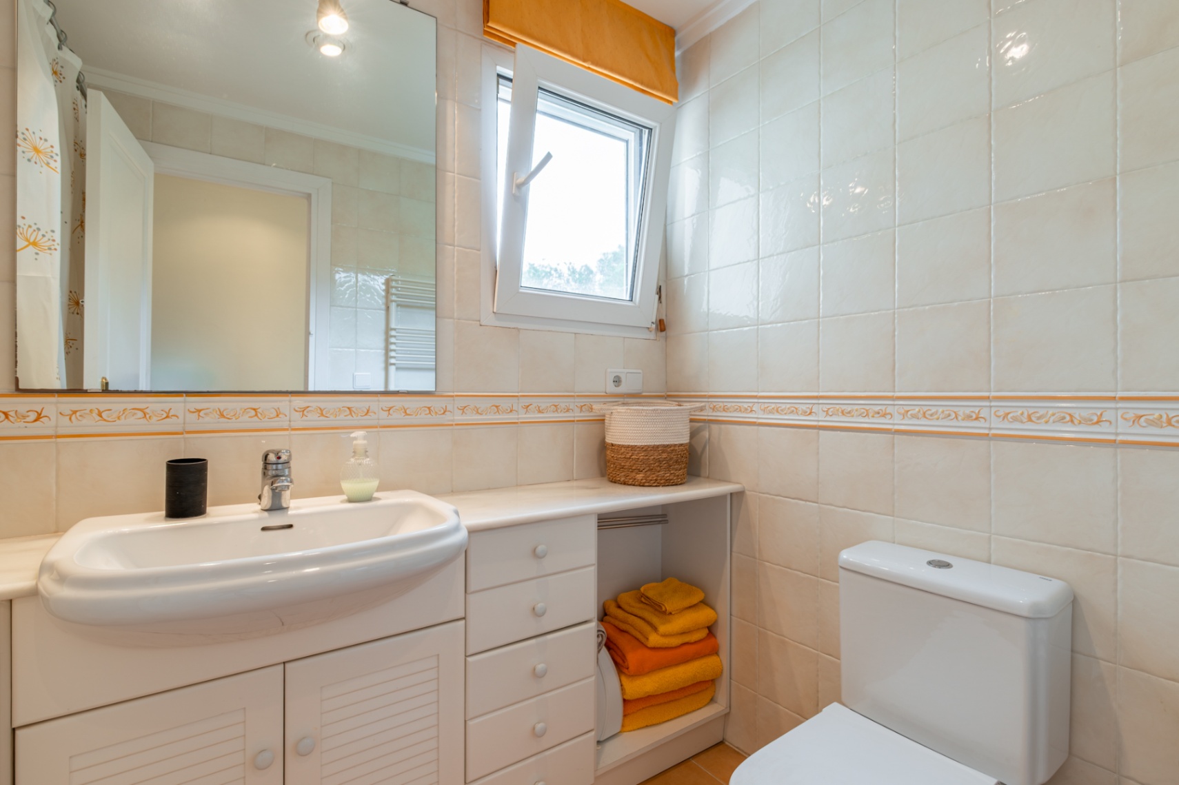 Badkamer met raam
