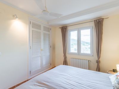 Slaapkamer van de villa