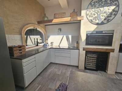 Keuken van het hoofdgebouw