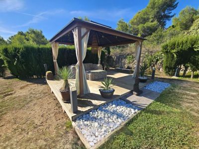 Pergola in de tuin