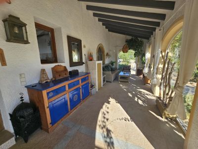 Beglaasde veranda
