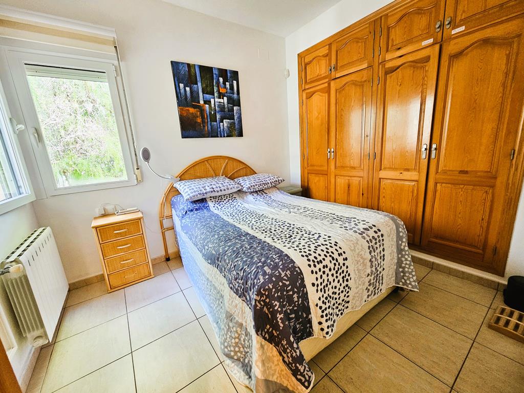 Slaapkamer met inbouwkasten