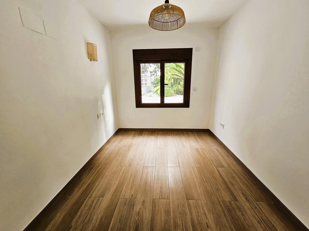 Lege slaapkamer