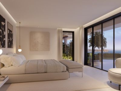 Slaapkamer met zeezicht