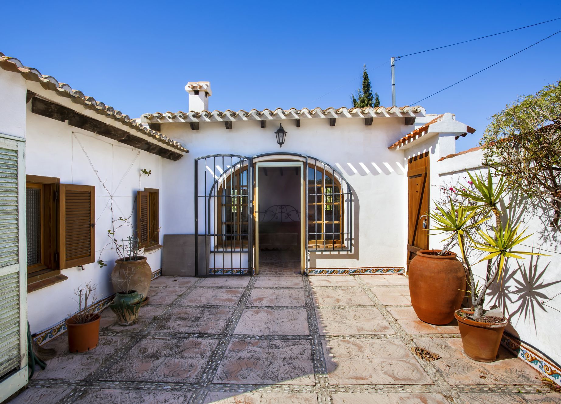 Traditionele mediterrane finca in Jávea met zeezicht