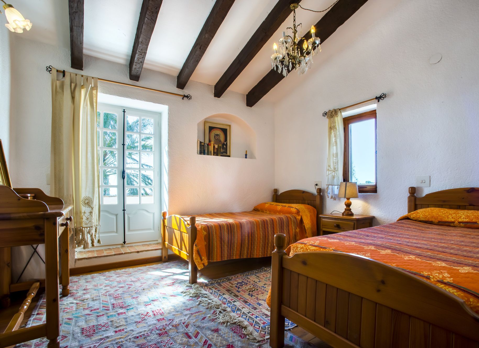 Traditionele mediterrane finca in Jávea met zeezicht