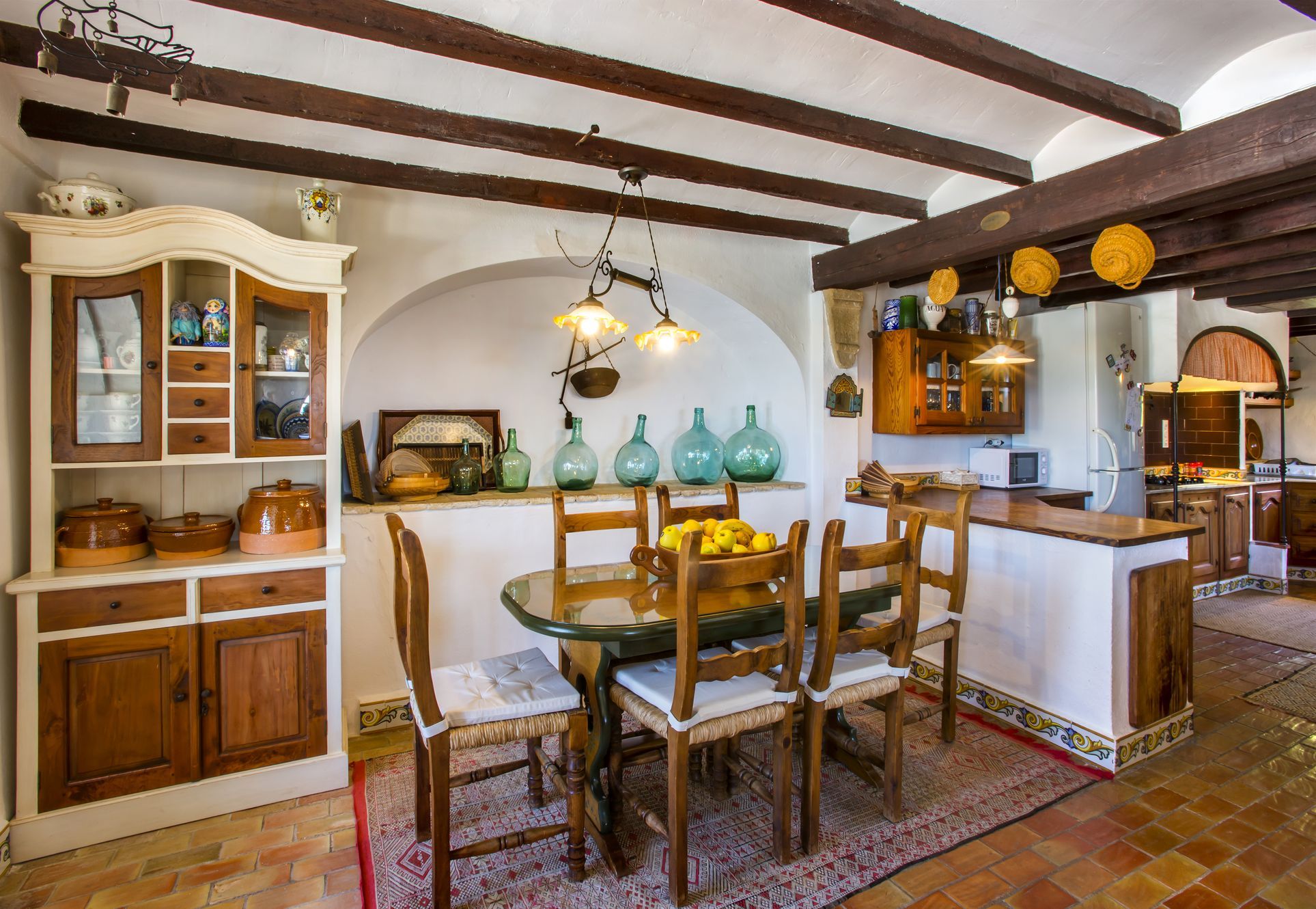 Traditionele mediterrane finca in Jávea met zeezicht