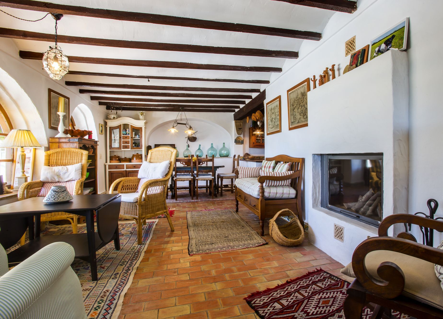 Traditionele mediterrane finca in Jávea met zeezicht