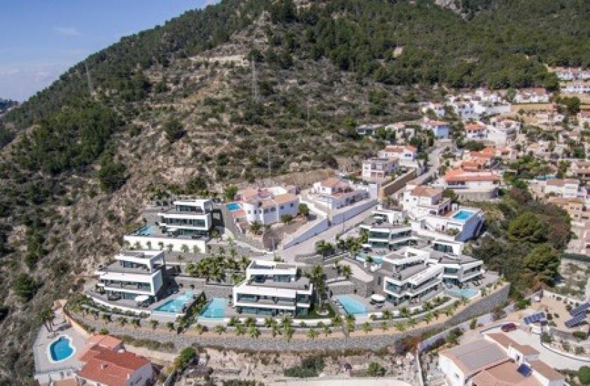 Luxe villa met zeezicht in Calpe