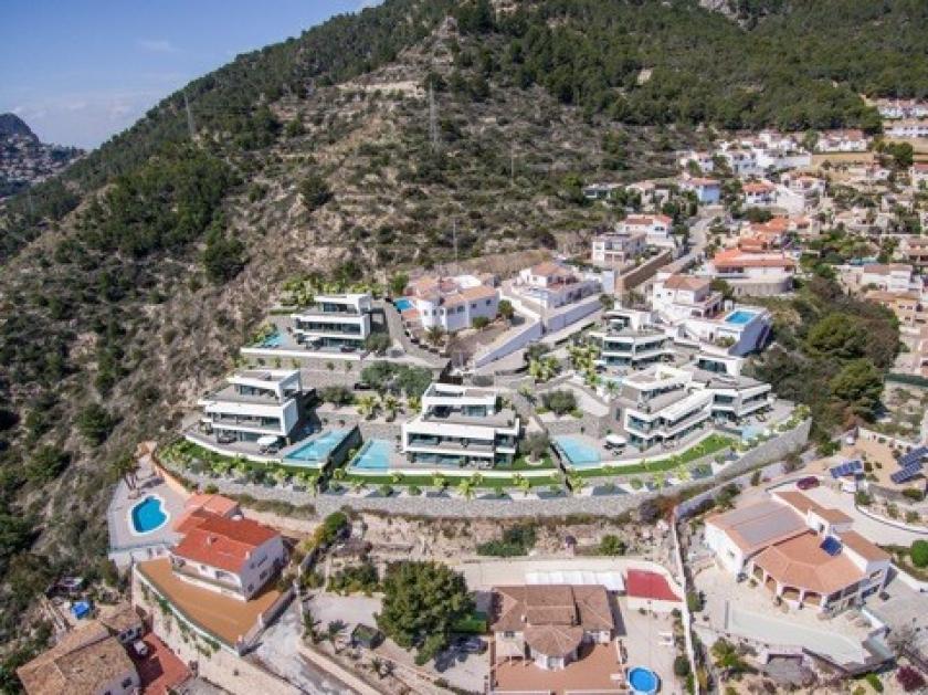 Luxe villa met zeezicht in Calpe