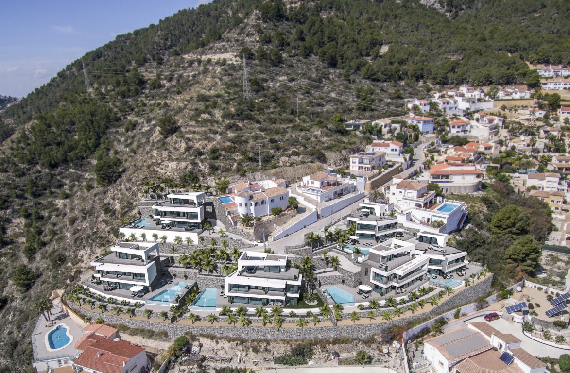 Luxe villa met zeezicht in Calpe