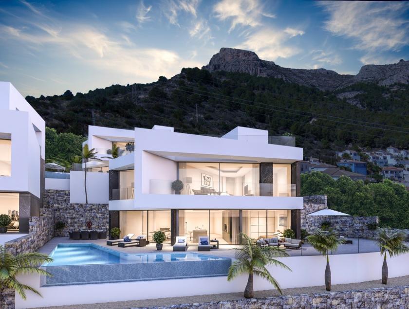 Luxe villa met zeezicht in Calpe