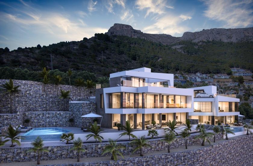 Luxe villa met zeezicht in Calpe