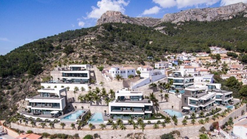 Luxe villa met zeezicht in Calpe