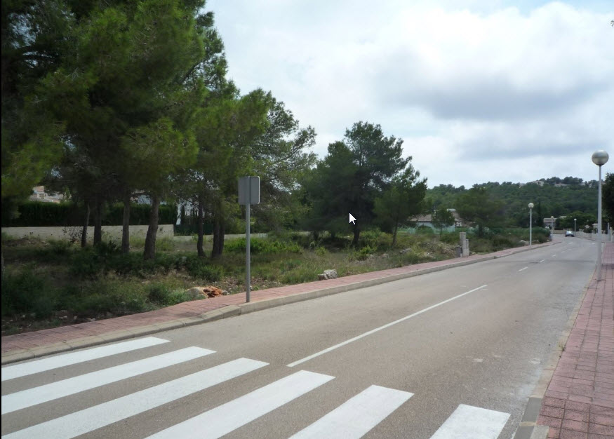 Vlakke bouwpercelen met zeezicht in Jávea