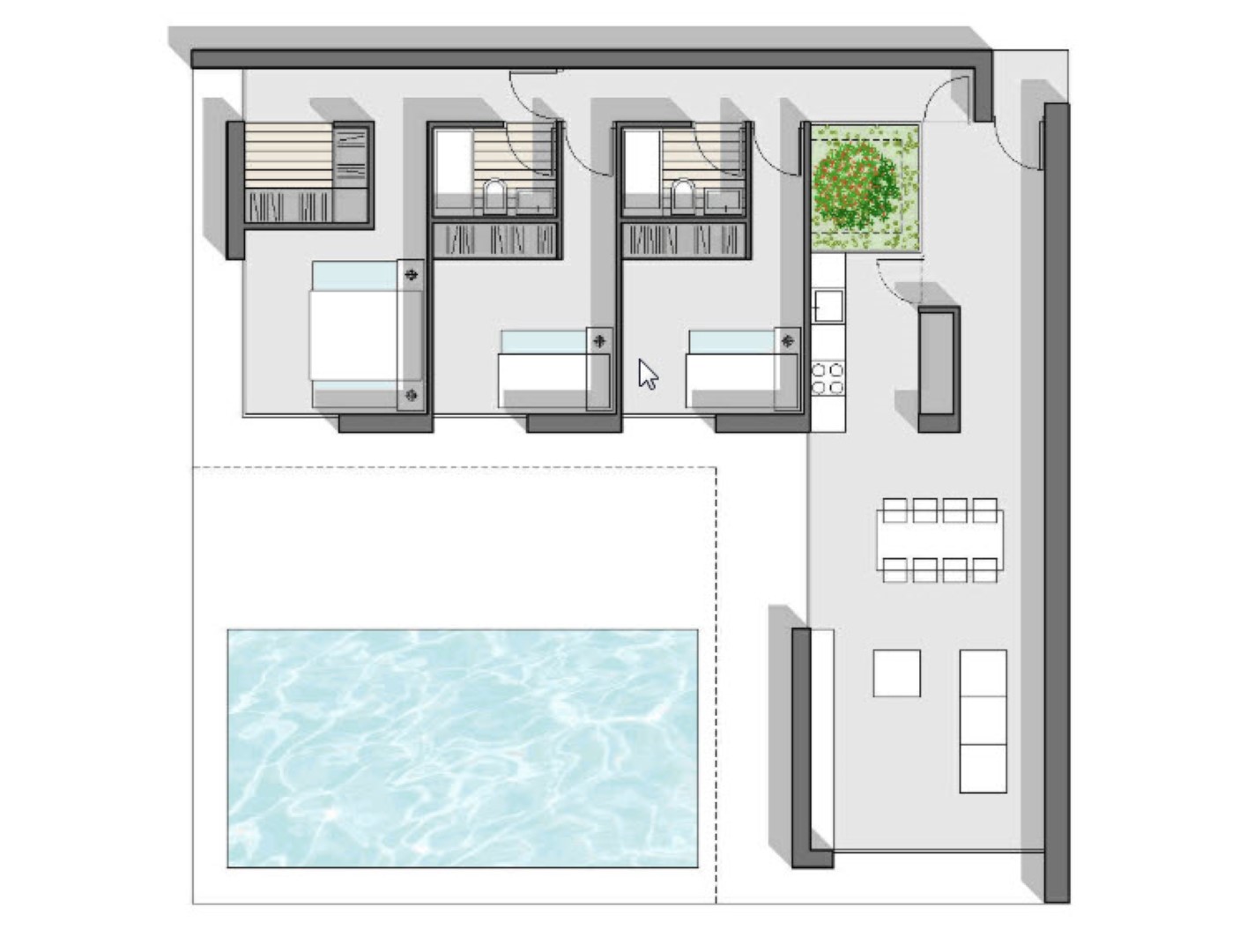 Moderne nieuwbouw villa in Pedreguer, Monte Solana met privé zwembad