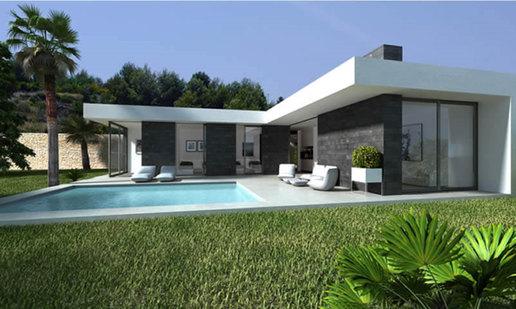 Moderne nieuwbouw villa in Pedreguer, Monte Solana met privé zwembad