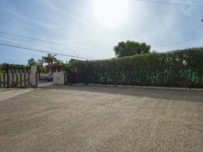 Parkeerplaats buiten
